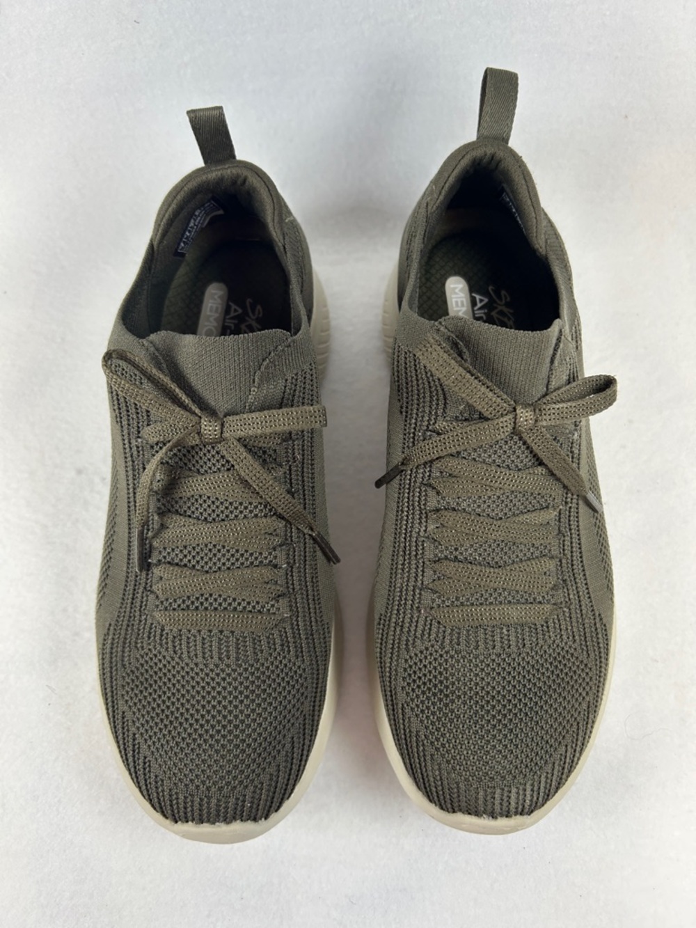 Skechers Women's Size 7 Olive Green Ultra Flex 3.0 Big Plan Step-in Sneakers - Picture 5 of 11